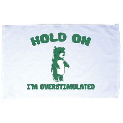 Bear Hold On IM Overstimulated Microfiber Hand Towel