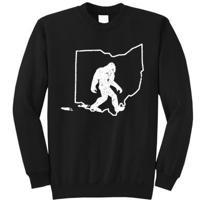 Bigfoot Hunter Ohio Retro Pride Sweatshirt