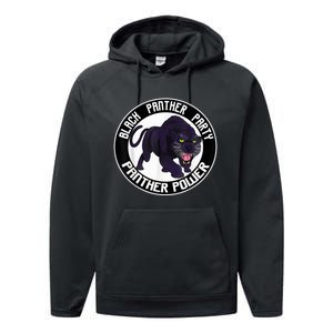 Black History Panther Party Performance Fleece Hoodie