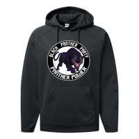 Black History Panther Party Performance Fleece Hoodie