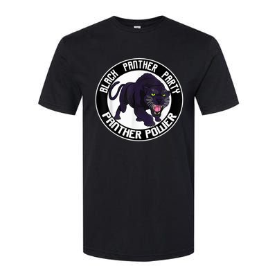 Black History Panther Party Softstyle® CVC T-Shirt