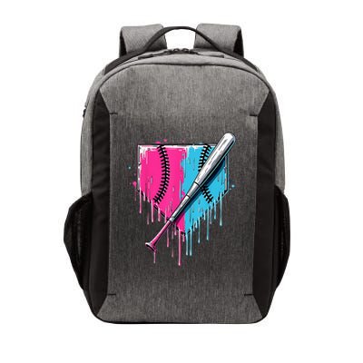 Baseball Home Plate Drip With Sprinkles Drip Ice Cream Bat Vector Backpack