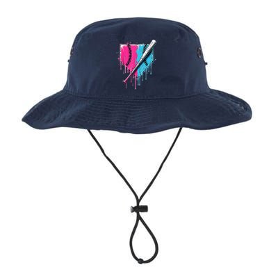 Baseball Home Plate Drip With Sprinkles Drip Ice Cream Bat Bucket Hat