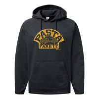 Boston Hockey Pasta Party Pasta Paahty Performance Fleece Hoodie