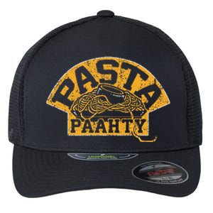 Boston Hockey Pasta Party Pasta Paahty Flexfit Unipanel Trucker Cap