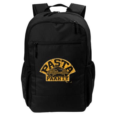 Boston Hockey Pasta Party Pasta Paahty Daily Commute Backpack