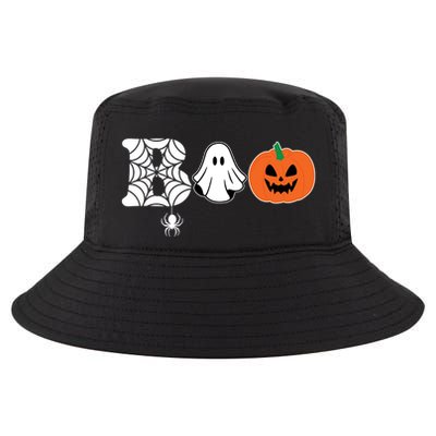 Boo Halloween Pumpkin Festive Cool Comfort Performance Bucket Hat