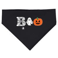 Boo Halloween Pumpkin Festive USA-Made Doggie Bandana