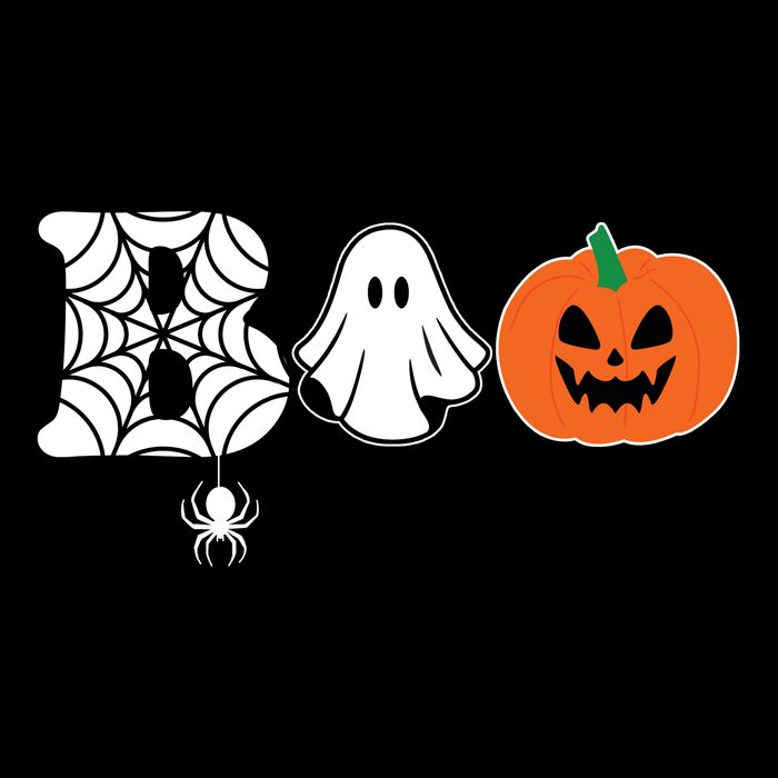Boo Halloween Pumpkin Festive Cooling Performance Crew T-Shirt