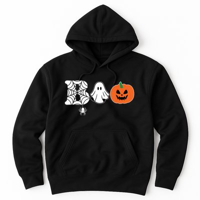 Boo Halloween Pumpkin Festive Hoodie
