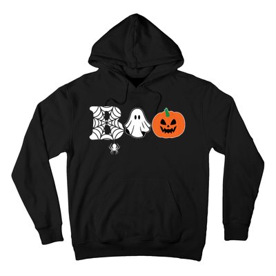 Boo Halloween Pumpkin Festive Hoodie