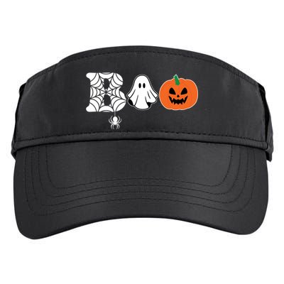 Boo Halloween Pumpkin Festive Adult Drive Performance Visor