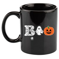 Boo Halloween Pumpkin Festive 11oz C Handle Ceramic Mug