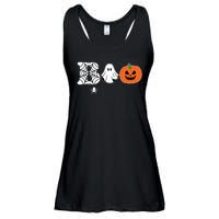 Boo Halloween Pumpkin Festive Ladies Essential Flowy Tank