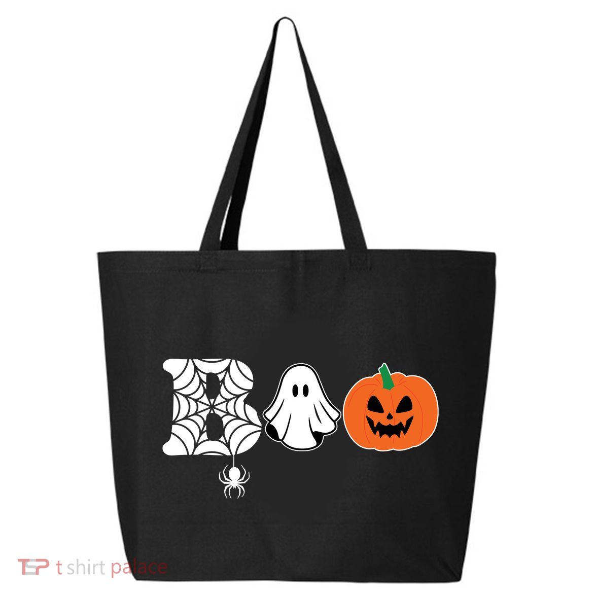 Boo Halloween Pumpkin Festive 25L Jumbo Tote