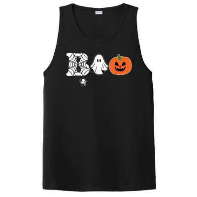 Boo Halloween Pumpkin Festive PosiCharge Competitor Tank