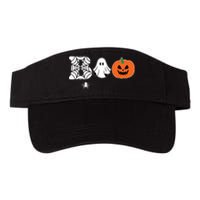 Boo Halloween Pumpkin Festive Valucap Bio-Washed Visor