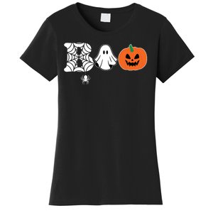 Boo Halloween Pumpkin Festive Women's T-Shirt