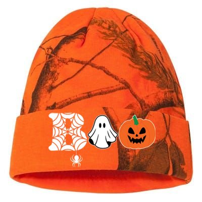 Boo Halloween Pumpkin Festive Kati Licensed 12" Camo Beanie