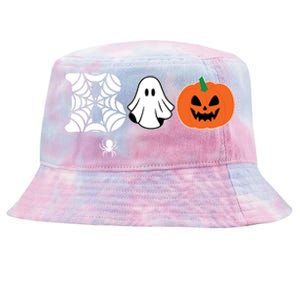 Boo Halloween Pumpkin Festive Tie-Dyed Bucket Hat