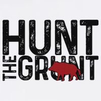 Boar Hog Pig Hunting Hunt The Grunt Funny Hog Hunter Bucket Hat