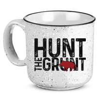 Boar Hog Pig Hunting Hunt The Grunt Funny Hog Hunter 15oz Campfire Ceramic Mug