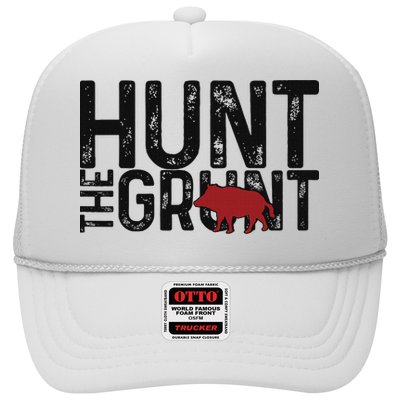 Boar Hog Pig Hunting Hunt The Grunt Funny Hog Hunter Trucker Hat