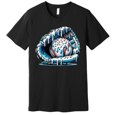 Baseball Home Plate Drip Boys Baseball Bat, Baseball Drip  Premium T-Shirt