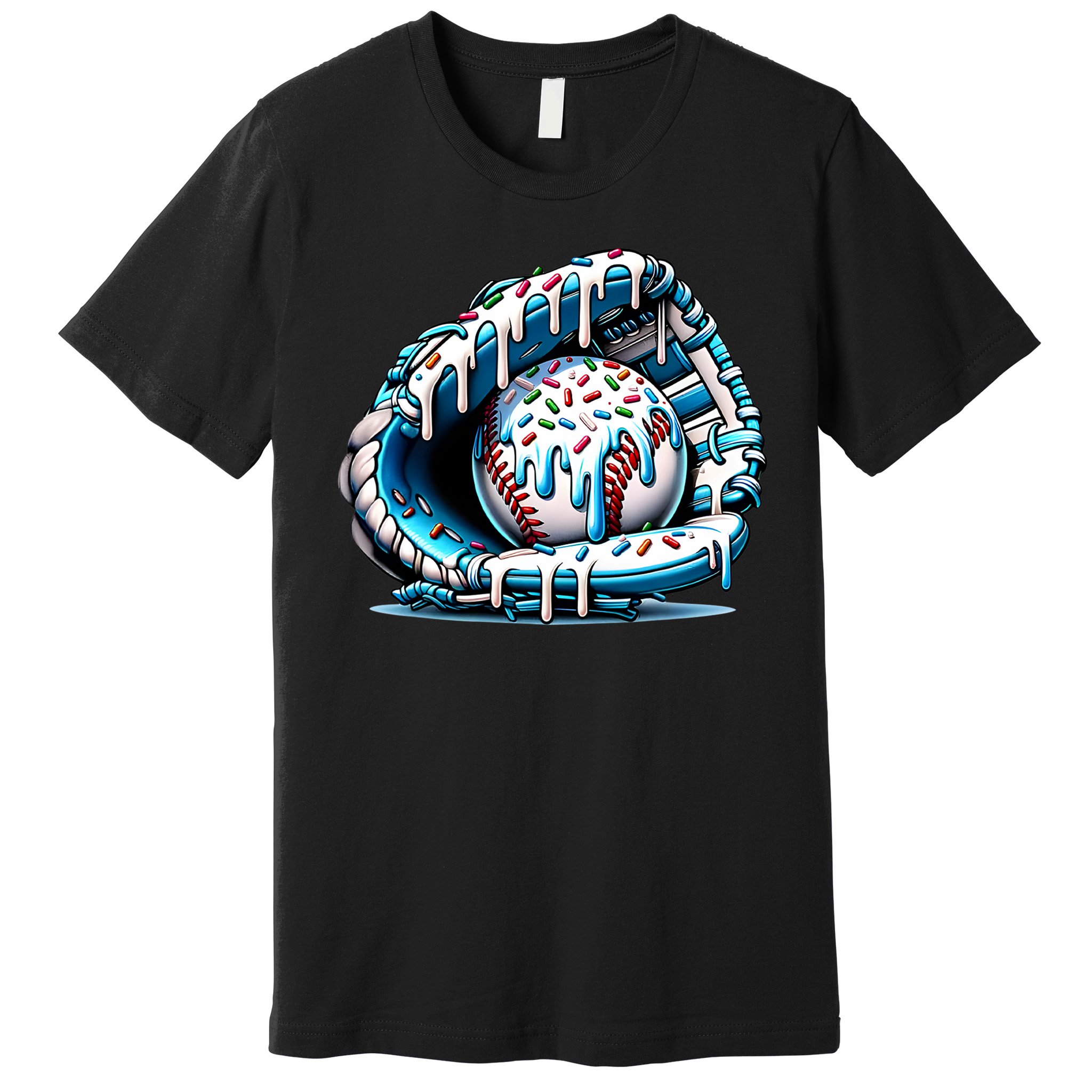 Baseball Home Plate Drip Boys Baseball Bat, Baseball Drip  Premium T-Shirt