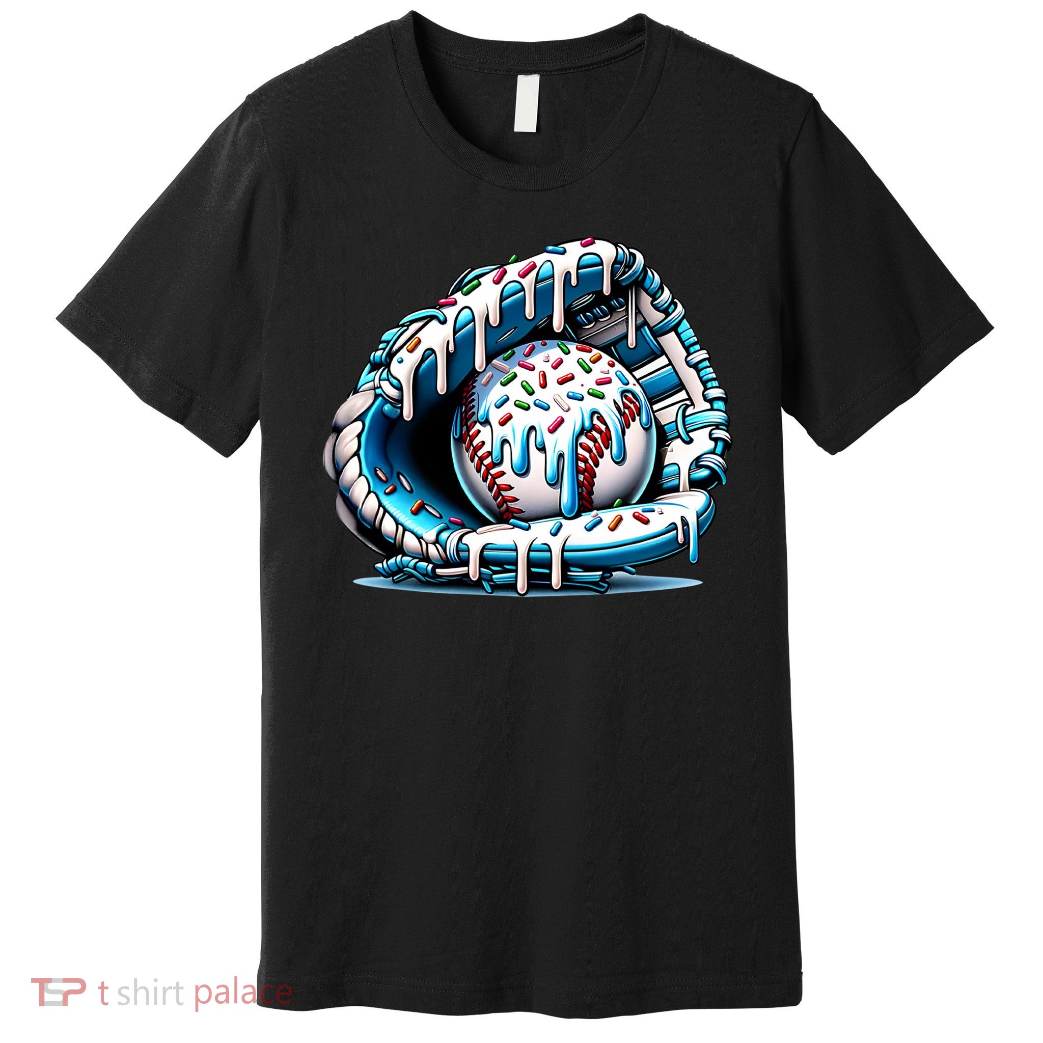 Baseball Home Plate Drip Boys Baseball Bat, Baseball Drip  Premium T-Shirt
