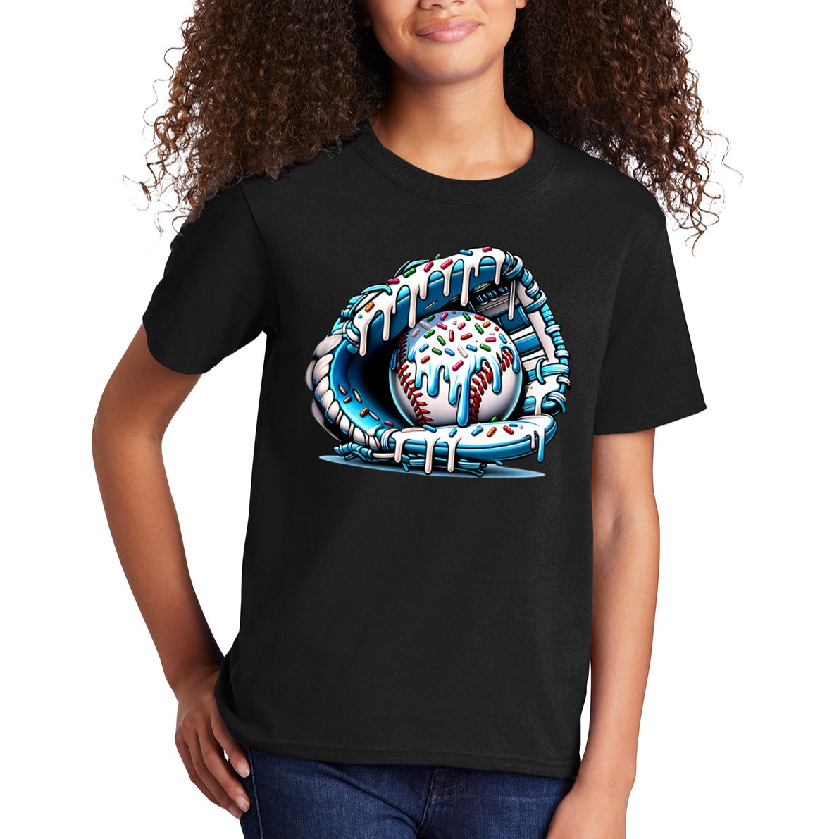 Baseball Home Plate Drip Boys Baseball Bat, Baseball Drip  Kids T-Shirt