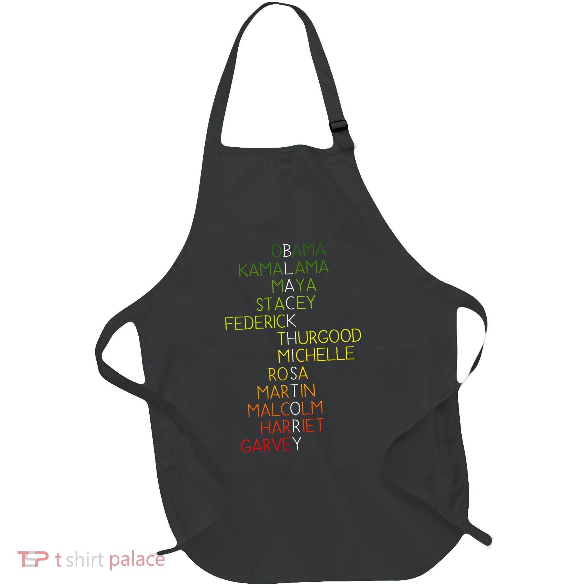 Black History Pride Month Full-Length Apron With Pockets
