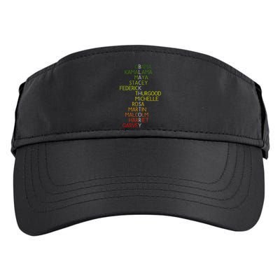 Black History Pride Month Adult Drive Performance Visor