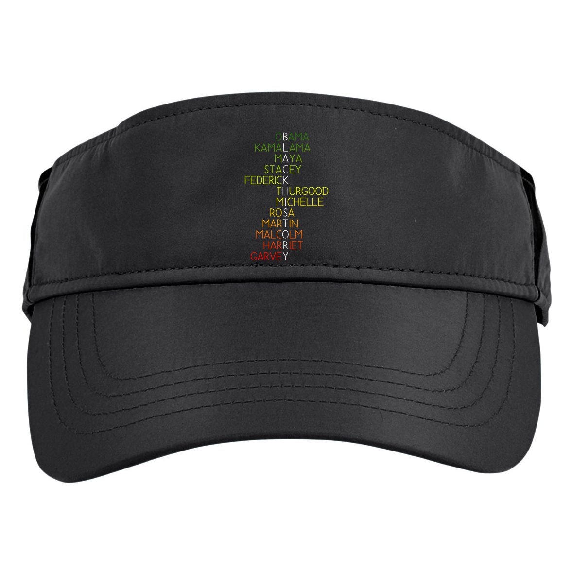 Black History Pride Month Adult Drive Performance Visor