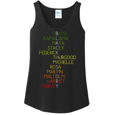 Black History Pride Month Ladies Essential Tank