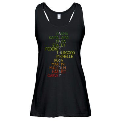 Black History Pride Month Ladies Essential Flowy Tank