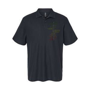 Black History Pride Month Softstyle Adult Sport Polo