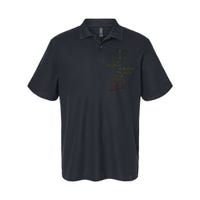 Black History Pride Month Softstyle Adult Sport Polo