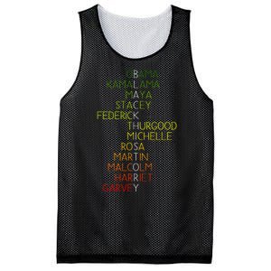 Black History Pride Month Mesh Reversible Basketball Jersey Tank