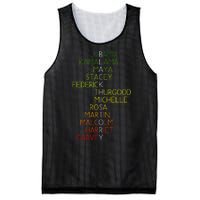 Black History Pride Month Mesh Reversible Basketball Jersey Tank