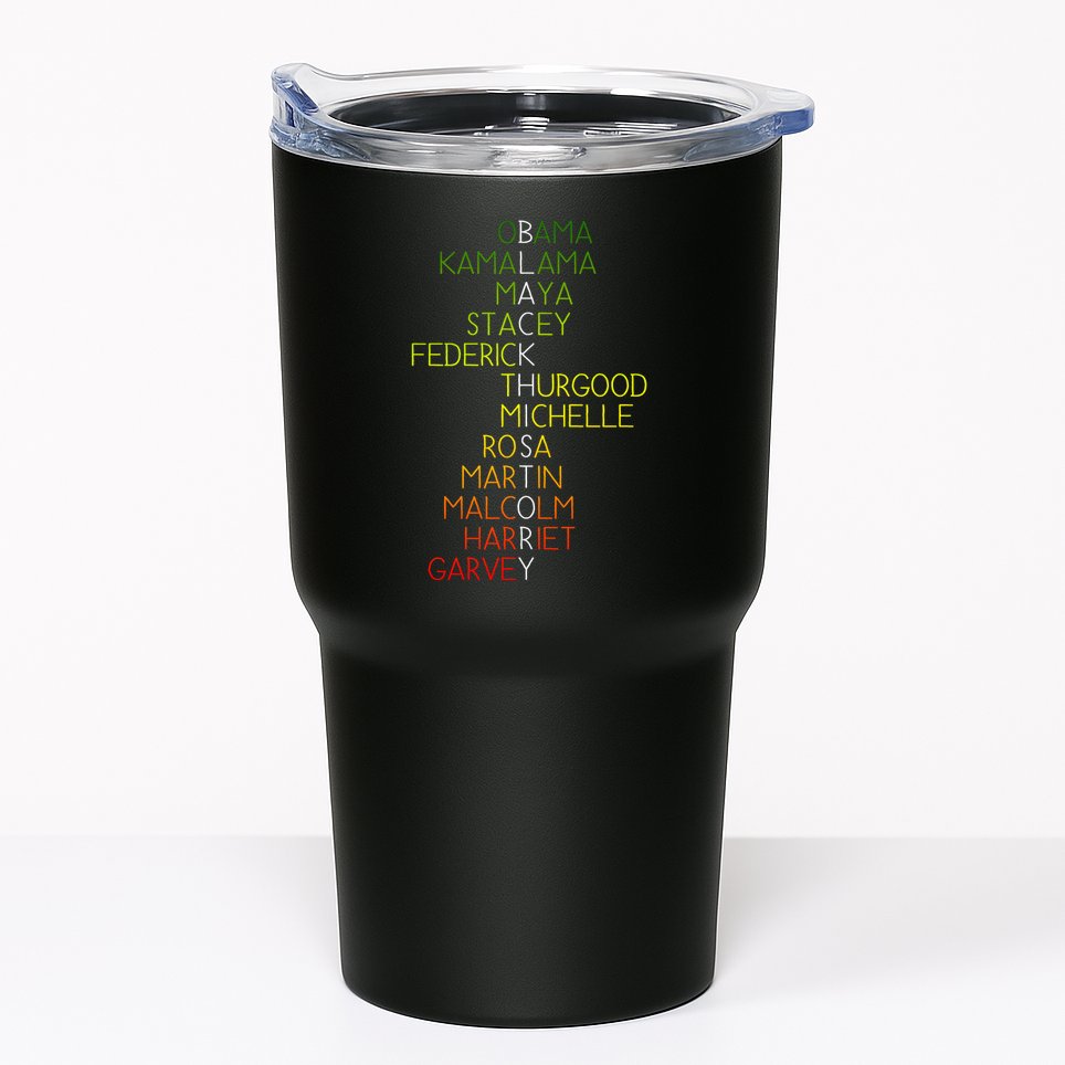 Black History Pride Month Tumbler