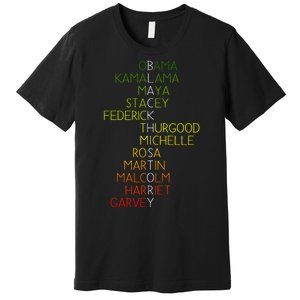 Black History Pride Month Premium T-Shirt