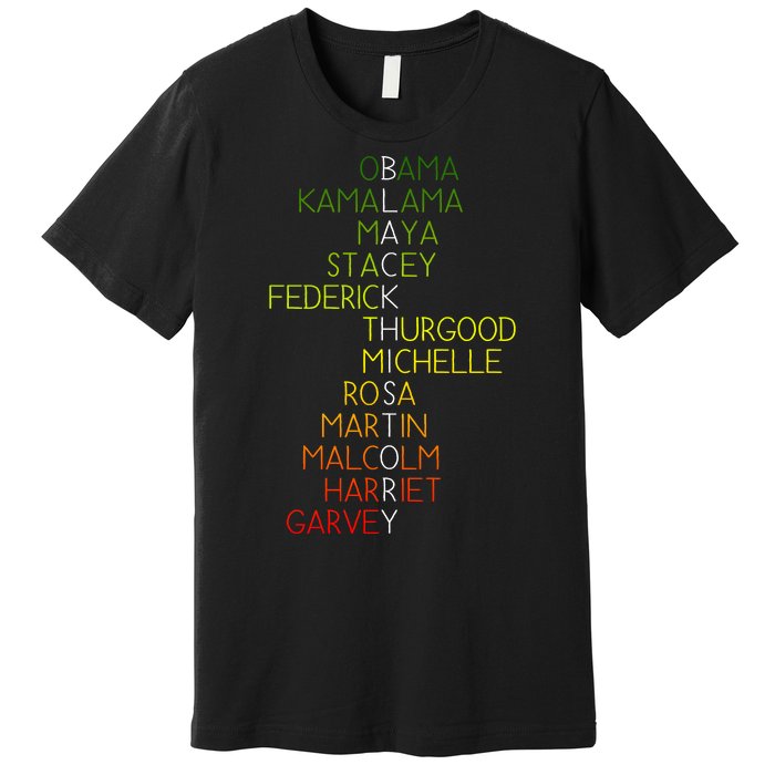 Black History Pride Month Premium T-Shirt