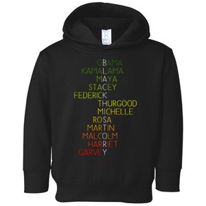 Black History Pride Month Toddler Hoodie