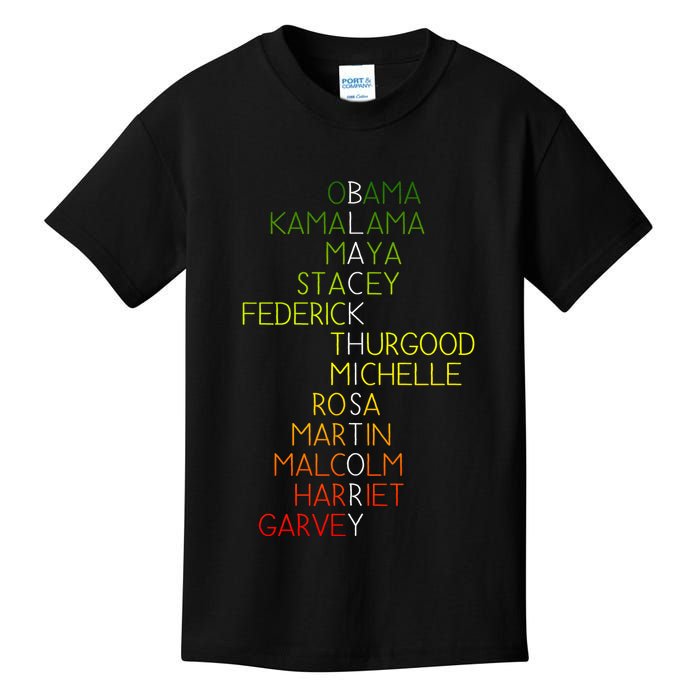 Black History Pride Month Kids T-Shirt
