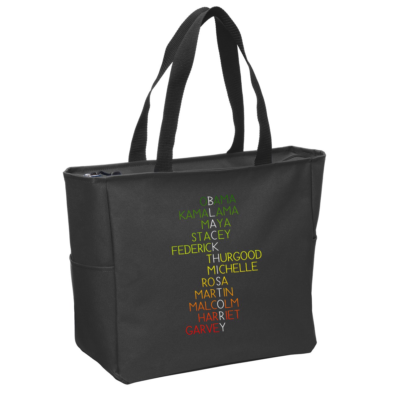 Black History Pride Month Zip Tote Bag