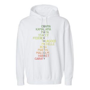 Black History Pride Month Garment-Dyed Fleece Hoodie