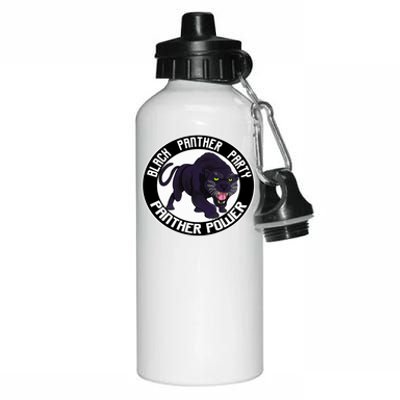 Black History Panther Party Gift Aluminum Water Bottle