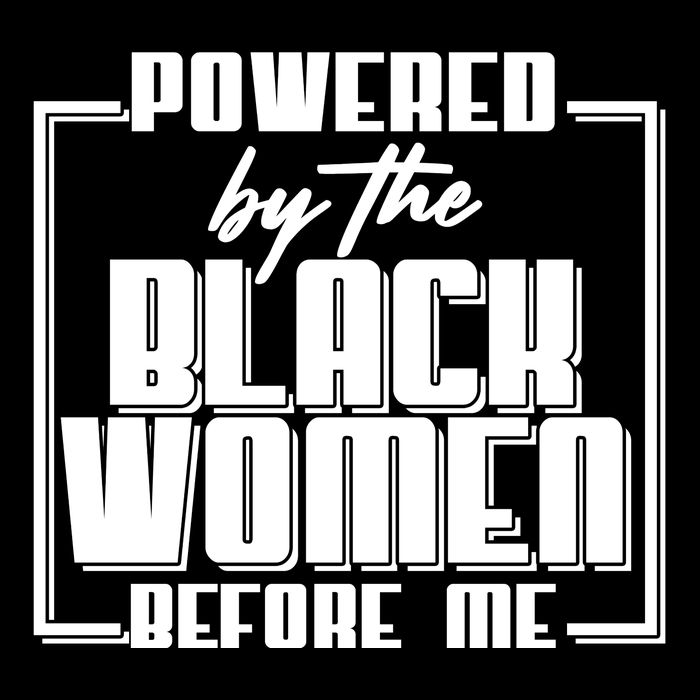 Black History Powered By The Black Women Before Me Flatbill Hat
