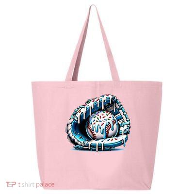 Baseball Home Plate Drip  25L Jumbo Tote